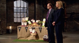 Claire and John Brumby on Dragons' Den